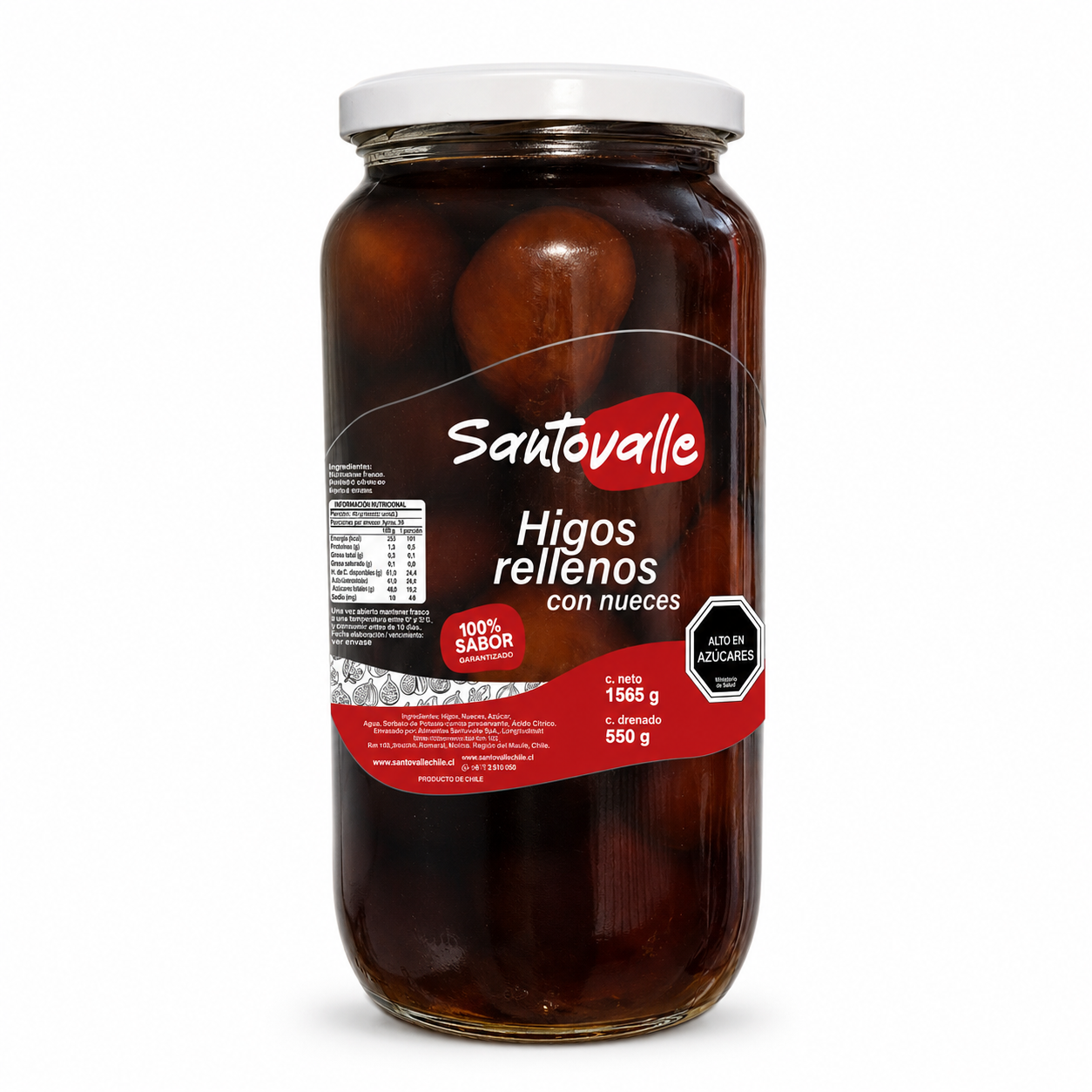 Higos rellenos con Nueces 1565gr