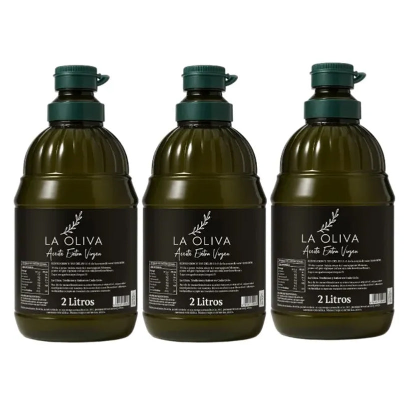 Aceite de Oliva La Oliva 2 lt - Pack x 3