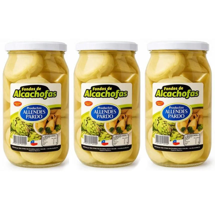 Pack x3 Fondos de Alcachofa 1Kg