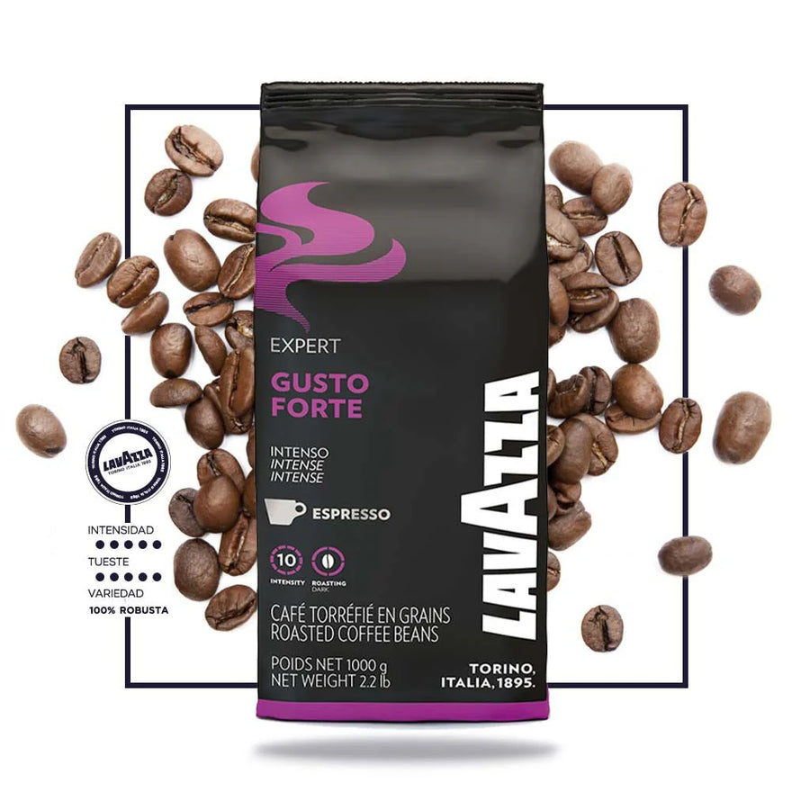 Cafe Entero Gusto Forte Lavazza 1 Kg