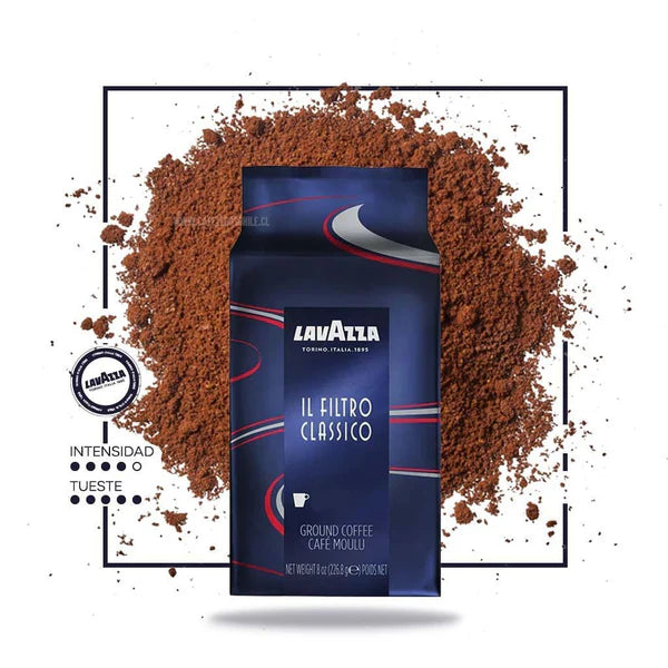 Pack x3 Lavazza Il Filtro Classico Café Molido 226 g c/u