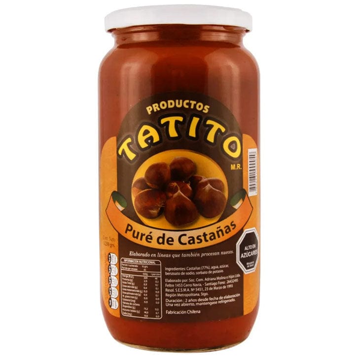Alimentos Puré de Castañas - 1 Kg Neto Puré de Castañas - 1 Kg Neto CASTAÑAP