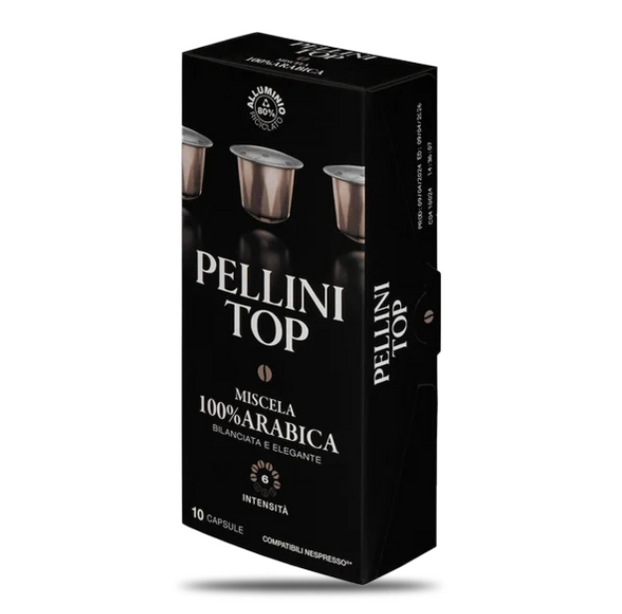 Pellini Top Café Cápsulas Nespresso® Compatibles 10 u