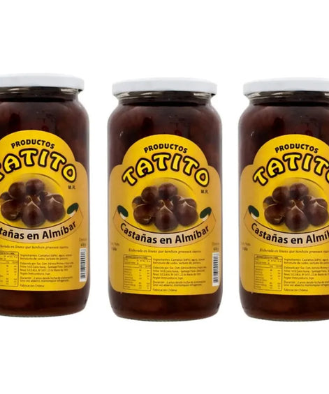 Castañas en Almibar - Pack 3