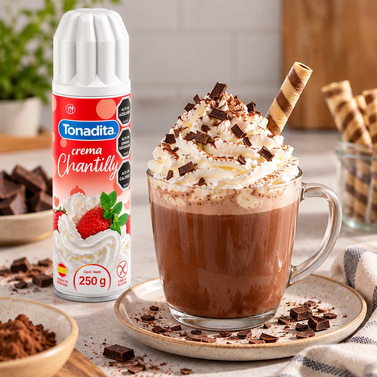Crema Chantilly Tonadita 250 g