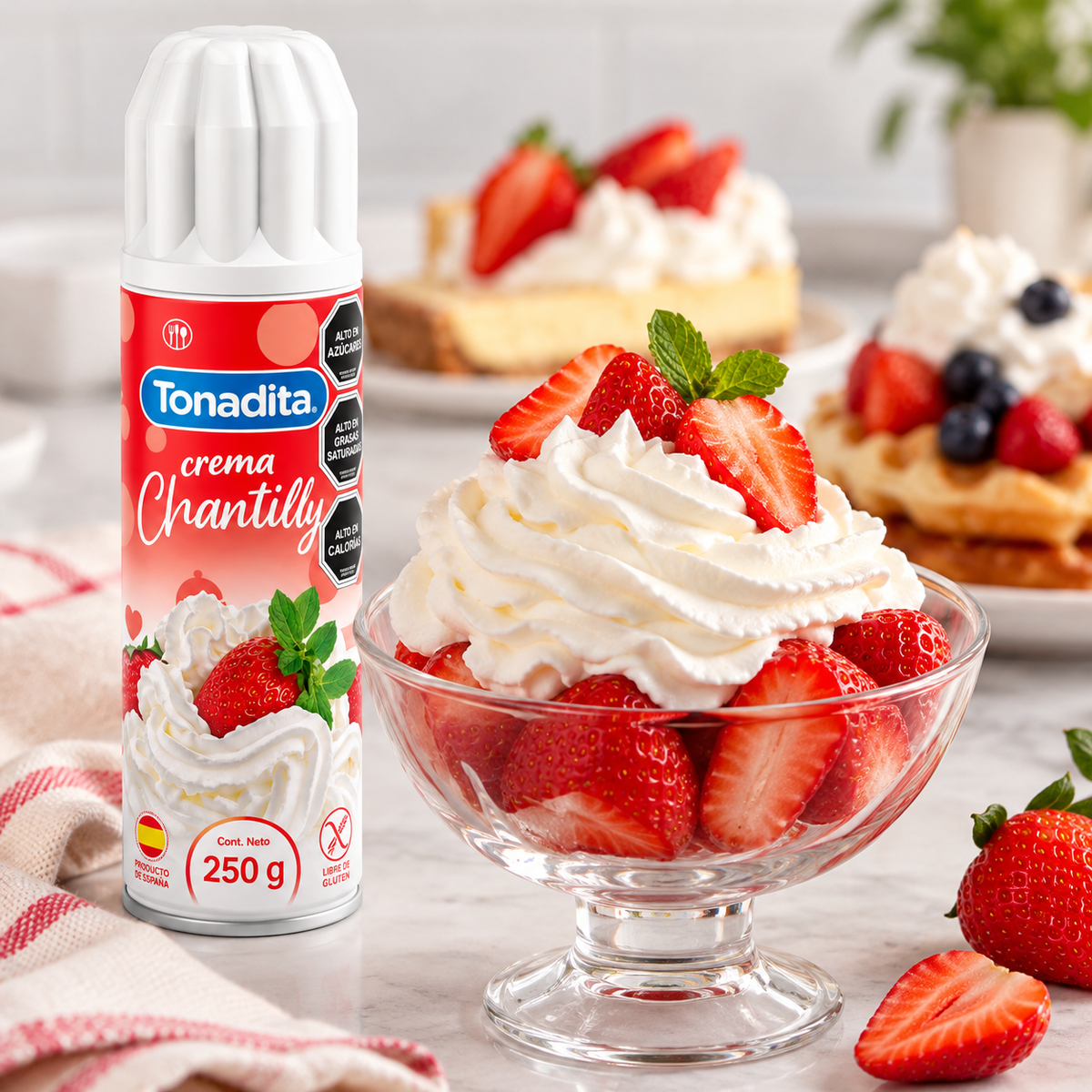 Crema Chantilly Tonadita 250 g