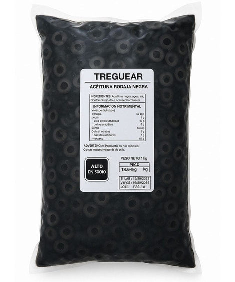 Alimentos Aceituna Negras Laminadas - 1 Kilo Aceituna Negras Laminadas - 1 Kilo ACEITUNANL