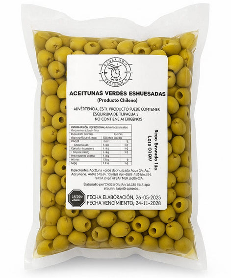 Alimentos Aceituna Verde sin Carozo  - 1 Kilo Aceituna Verde sin Carozo  - 1 Kilo ACEITUNAVSC