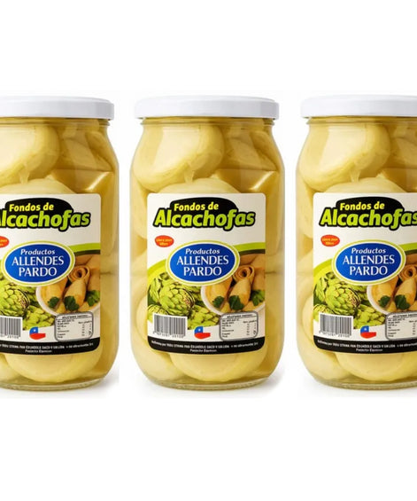 Pack x3 Fondos de Alcachofa 1Kg