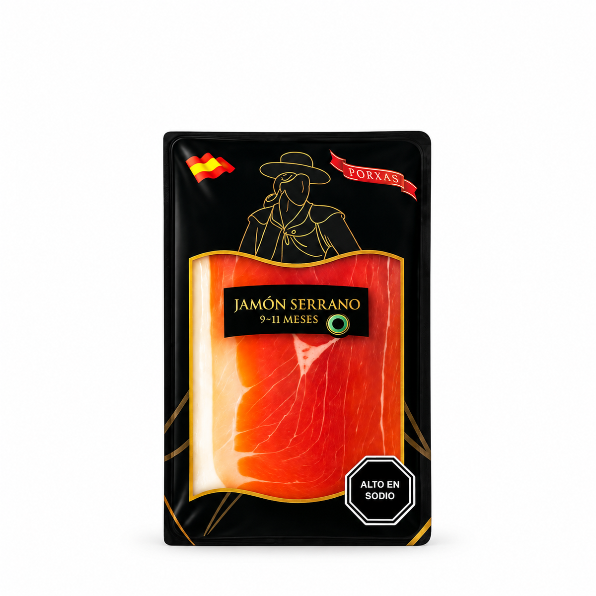 Jamón Serrano Español Porxas 500 g