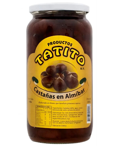 Alimentos Castañas Enteras En Almibar - 1 Kg Neto Castañas Enteras En Almibar - 1 Kg Neto CASTAÑAE