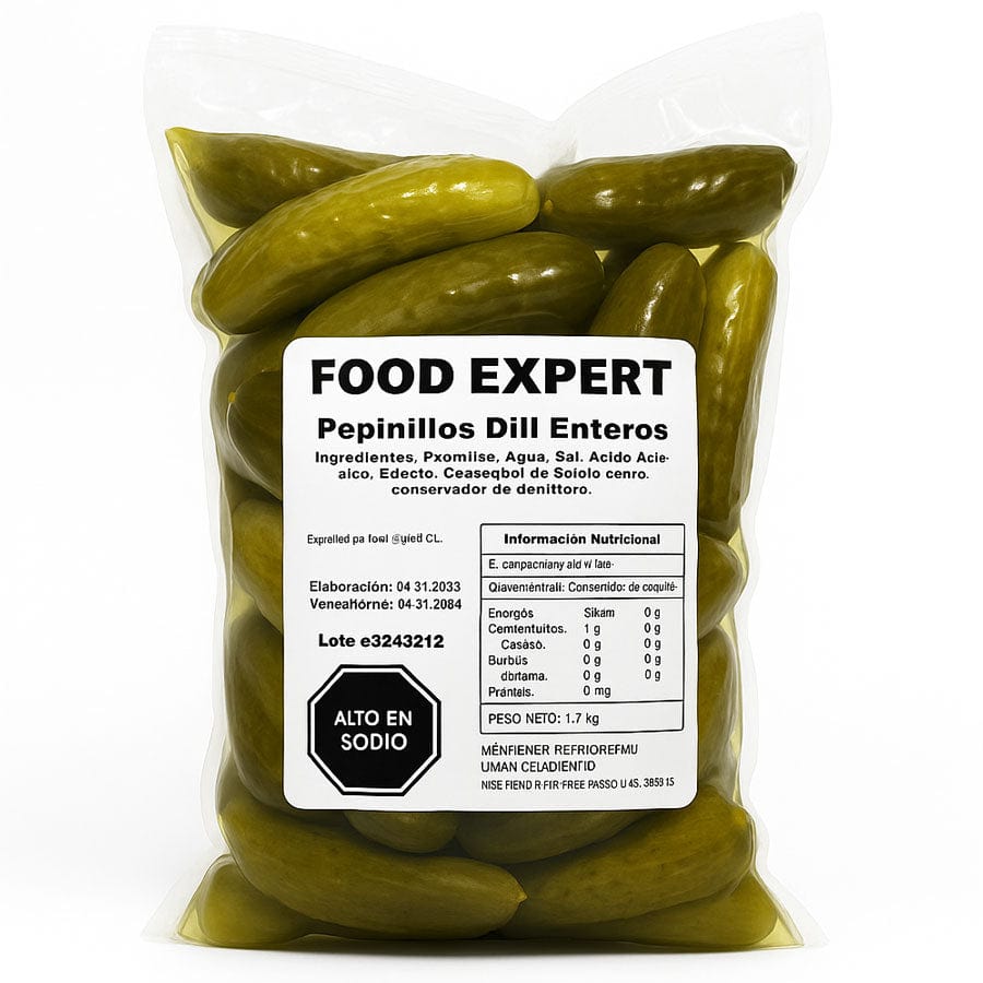Alimentos Pepinillo Dill Entero  - 1 Kilo Pepinillo Dill Entero  - 1 Kilo PEPINILLOE