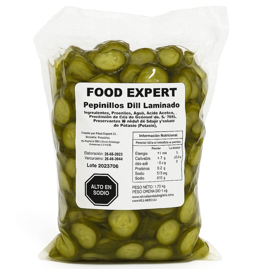 Alimentos Pepinillo Dill Laminado - 1 Kilo Pepinillo Dill Laminado - 1 Kilo PEPINILLOL