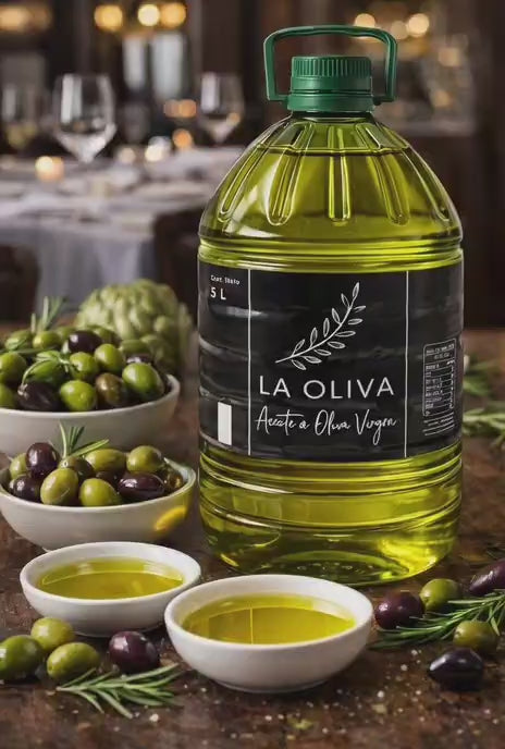 Aceite de Oliva Extra Virgen  "La Oliva" - Bidón 5 lts.